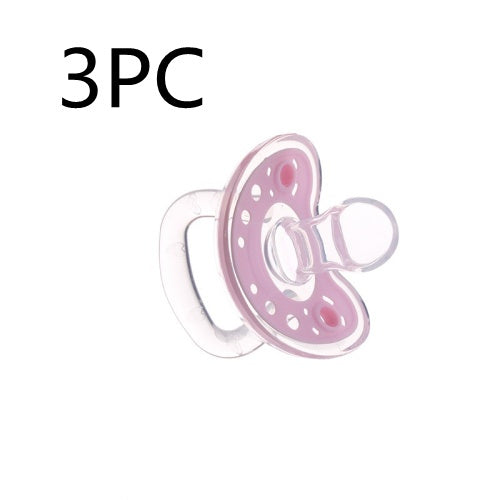 Baby Products Full Silica Gel Pacifier Two-color Liquid Silicone Sleep Comfort Baby Pacifier Baby